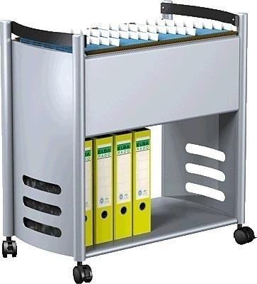 kerkmann Mappenwagen tec-art mit Ablageboden Produktbild img1 L