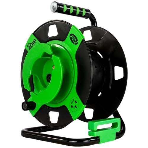 REV Leer-Gerätetrommel Kunststoff sw-gn Produktbild img1 L