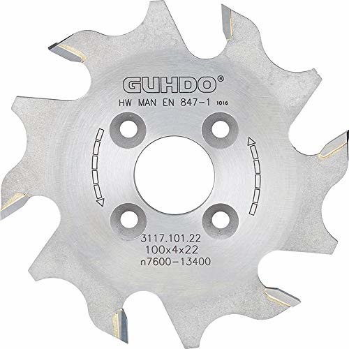GUHDO LAMELLEN-Nutfraeser HW 100X4,0X22 mm Z6 Guhdo Produktbild img1 L