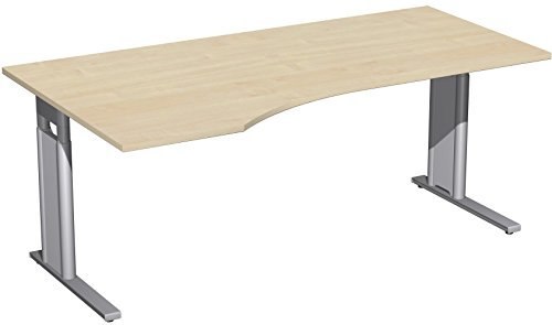 geramöbel PC-Schreibtisch l Ahorn 1800x800/1000,680-820 Produktbild img1 L