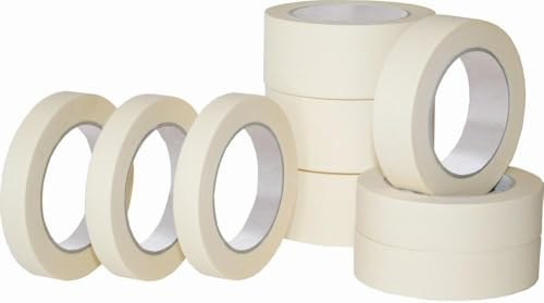 maxtape Kreppband chamois temperaturbest ändig, leicht gekreppt 50m x 19mm Produktbild img1 L