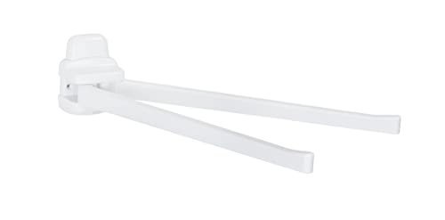 WENKO Handtuchhalter Pure 2-armig, weiß Produktbild img1 L