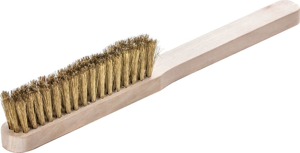 Lessmann Feinbürste Messing gewellt 0,15mm Produktbild img1 L