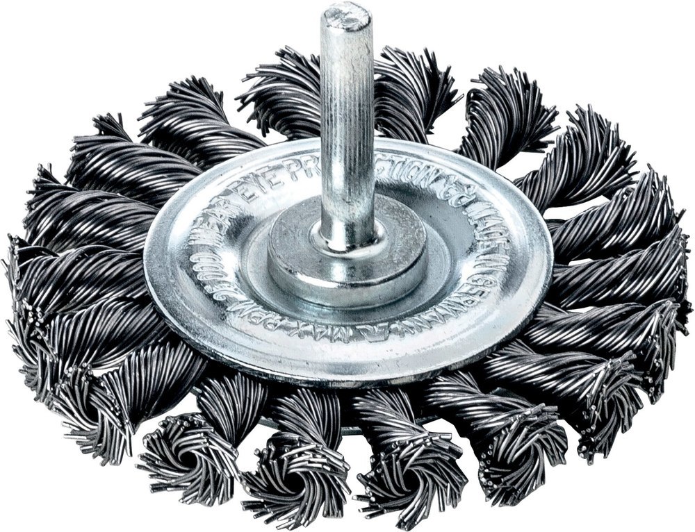 Lessmann Schaft-Rundbürste Edelstahl gez. 75x0,5mm Produktbild img1 L