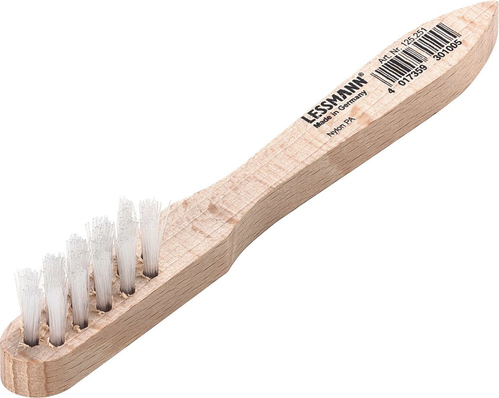 Lessmann Zündkerzenbürste Nylon PA glatt 0,3x150mm Produktbild img1 L