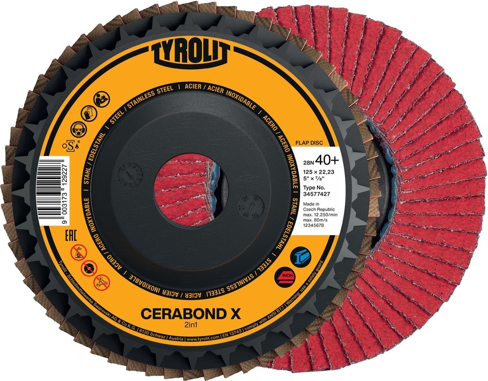 TYROLIT Fächerschleifsch.CERABOND X Produktbild img1 L