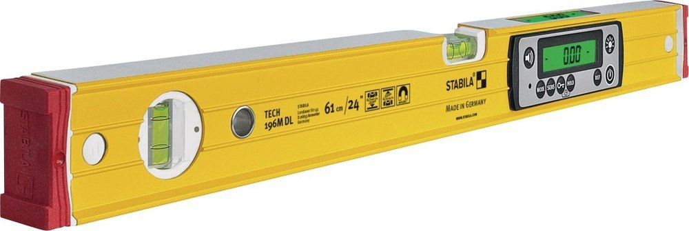 STABILA Elektronik-Wasserwaage TECH 196M DL 61cm IP 67 mit Magnet Produktbild img1 L