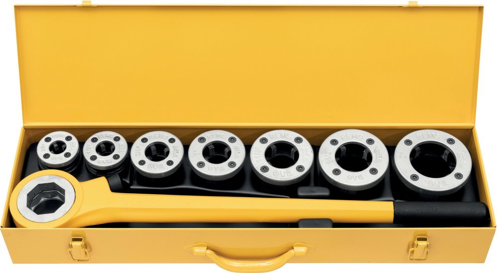 REMS Hand-Gewindeschneidkluppe eva Set R 1/2-1.1/4" Produktbild img1 L