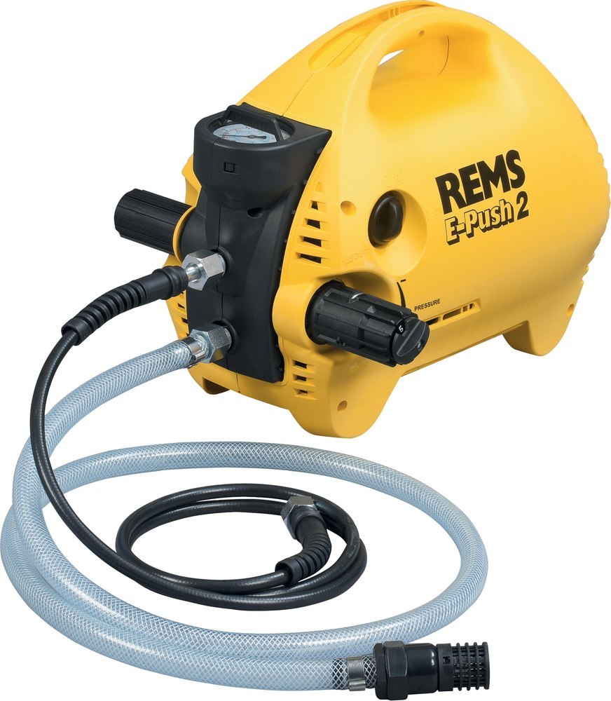 REMS E-Push 2 Elektr. Druckprüfpumpe mit Manometer, p d 6 MPa/60 bar/870 psi Produktbild img1 L