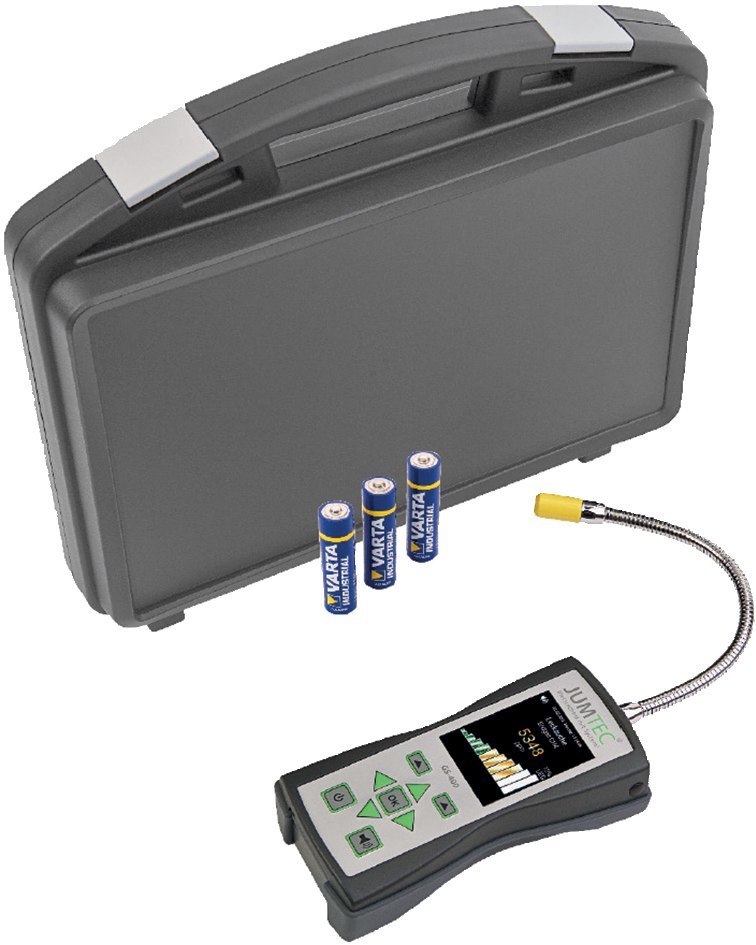 JUMTEC Gasspürgerät GS-405xt Erdgas SET Produktbild img1 L