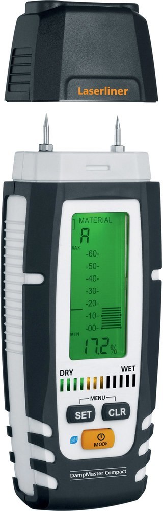 Laserliner Feuchtigkeitsmessgerät DampMa ster Compact Plus Produktbild img1 L