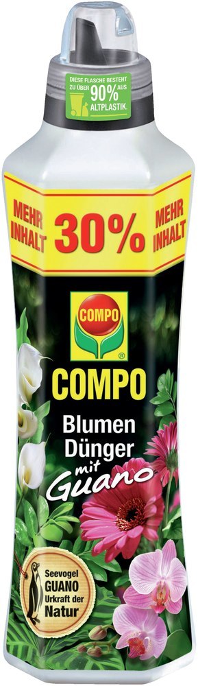 COMPO Blumendünger mit Guano 1,3 l Produktbild img1 L