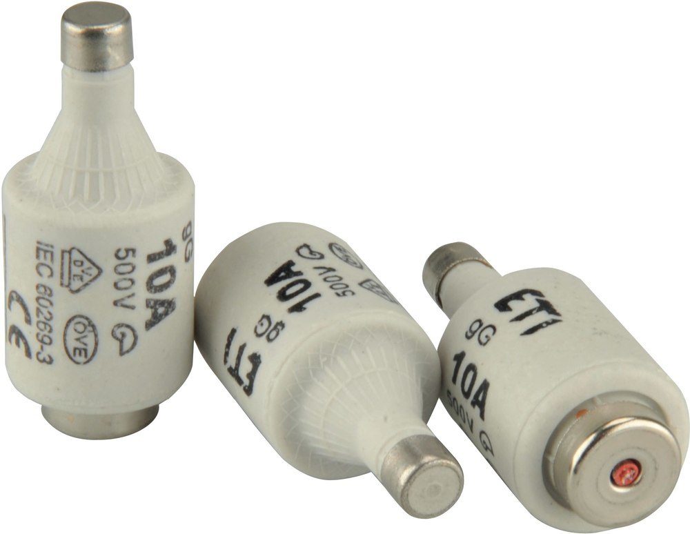 ETI Diazed Sicherungspatrone DII 500V 10 A E27 Pack a 5 Stück Produktbild img1 L