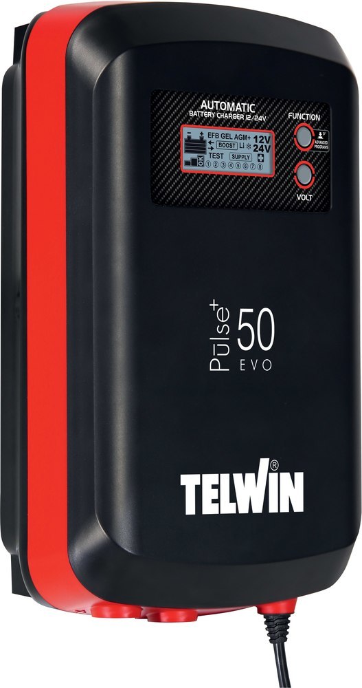 TELWIN Batterie-Ladegerät PULSE 50 EVO 1 2/24 V Produktbild img1 L
