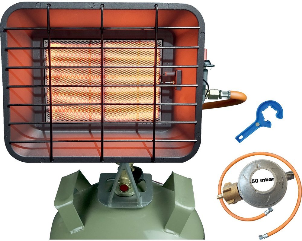 BLUECRAFT Infrarot Aufsteckstrahler BC42 00PZ mit Piezozündung Produktbild img2 L