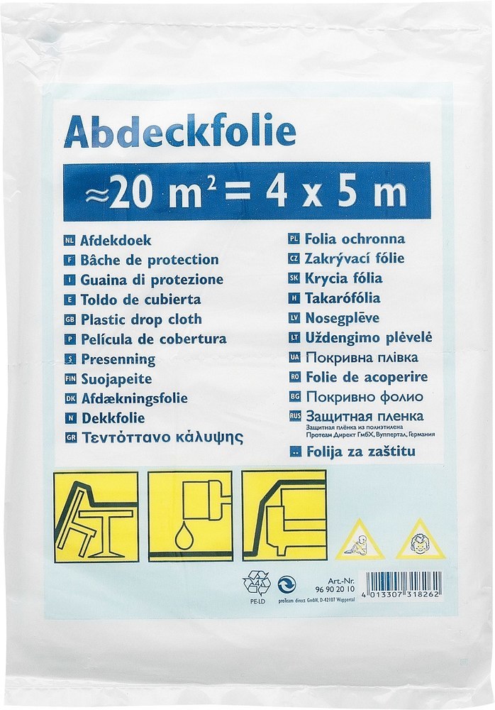 C CIRET Abdeckfolie HDPE Standard 100 qm = 2 x 50 m Produktbild img1 L