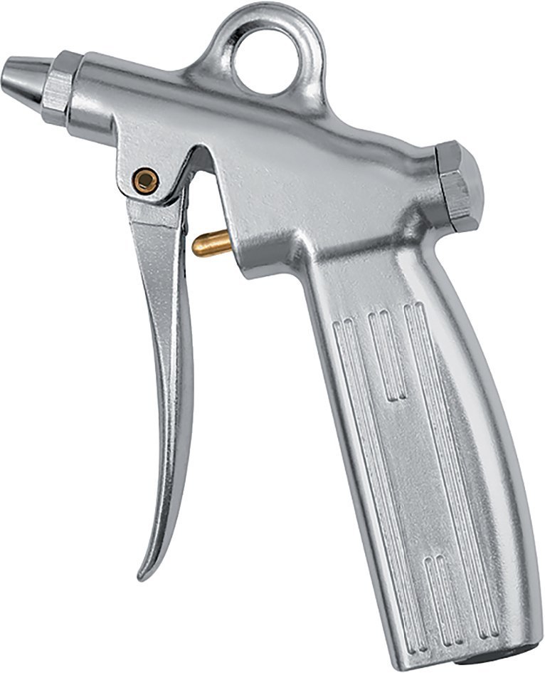 RIEGLER Dosierbare Blaspistole, Standarddüse, Alu-Druckguss vernickelt, NW 7,2 Produktbild img1 L