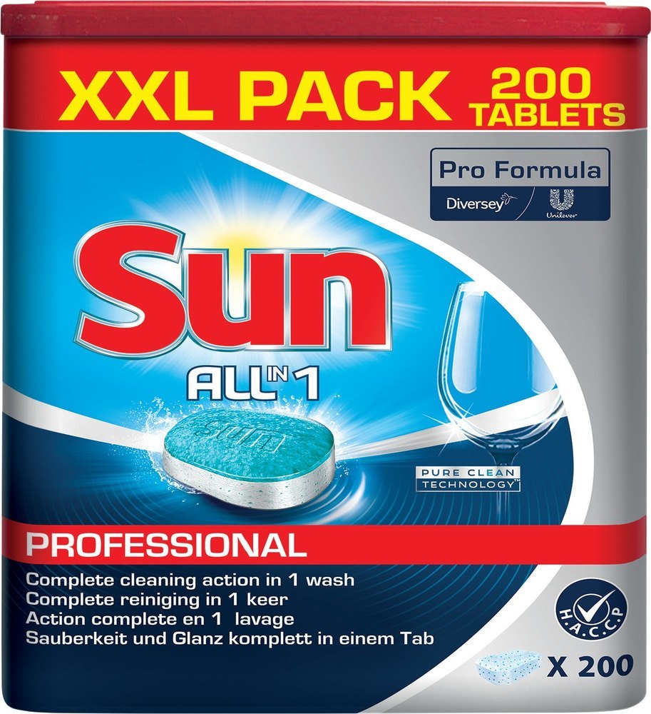 SUN PROFESSIONAL SUN Professional All-in -1 Tabs 200 Stück Produktbild img1 L