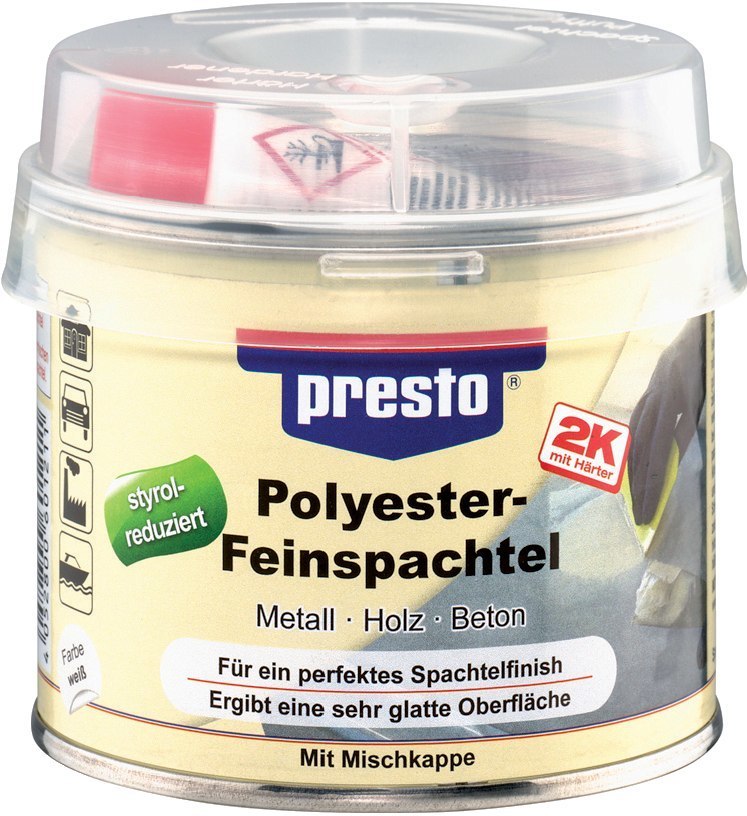 PRESTO presto Feinspachtel Polyester, 25 0 g Produktbild img1 L