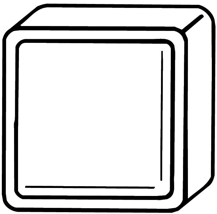 Kopp Universalschalter AP arktis weiss Produktbild img1 L