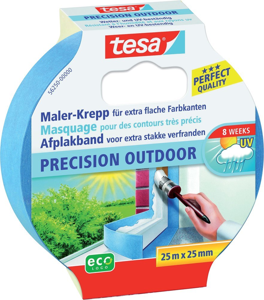 tesa tesakrepp Outdoor 25m x 25mm Precision 56250 Produktbild img1 L