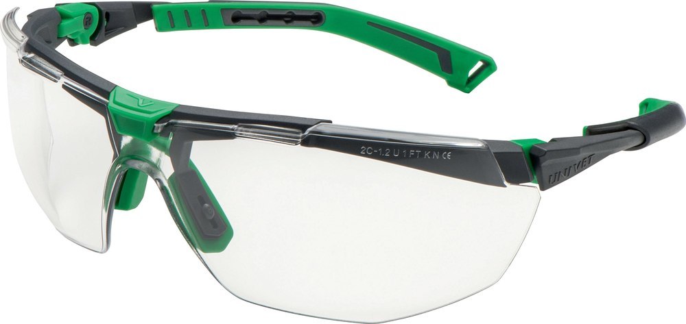 UNIVET Brille 5X1, klar, EN 166 antikrat z, antibeschlag Produktbild img1 L