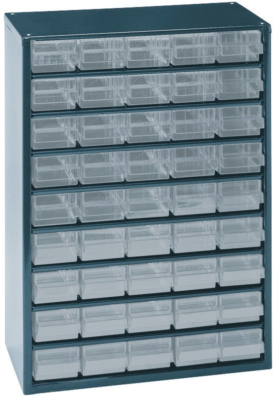 RAACO Schubl.-Magazin mit 45 Laden Typ 1 50-00 blau Produktbild img1 L