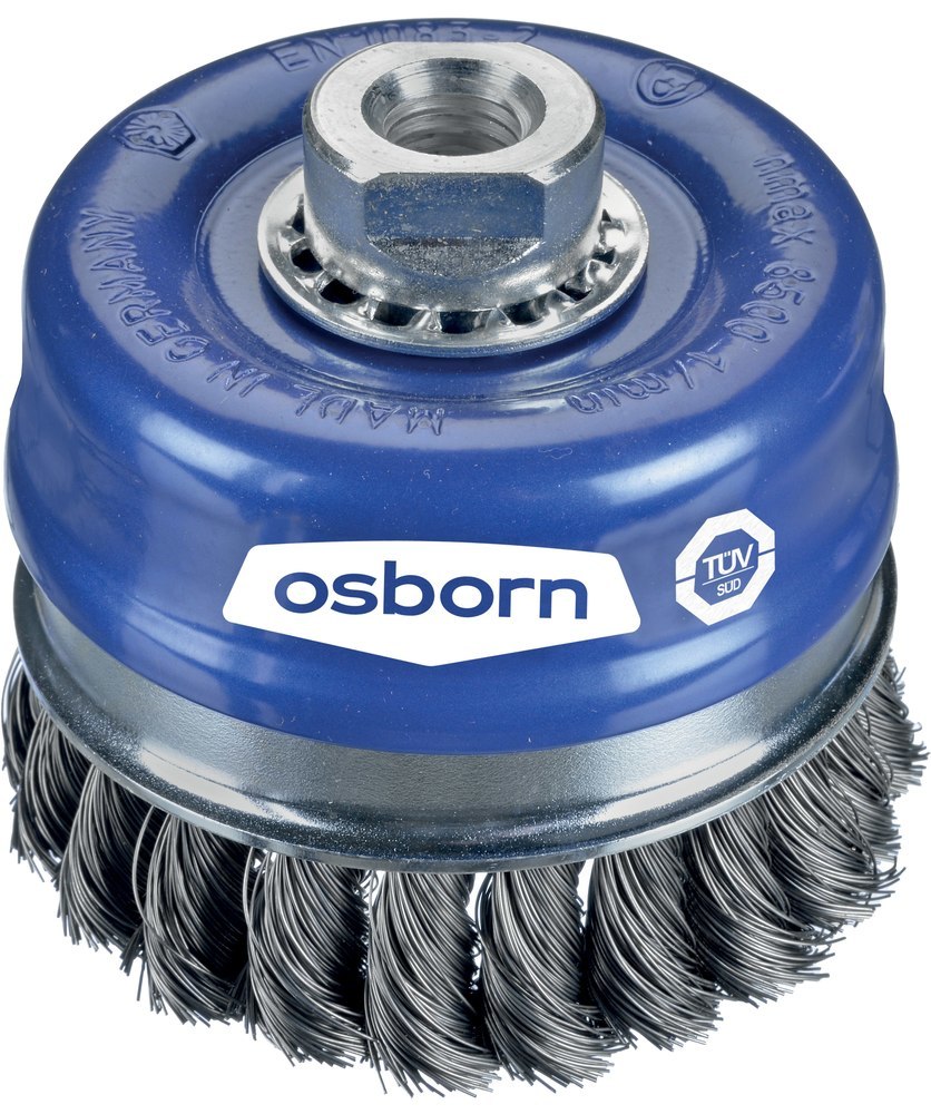 OSBORN Topfbürste, Stahldraht, gezopft Produktbild img1 L
