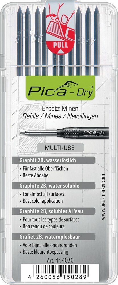 Pica Minen-Set für Tieflochmarker Pica-D ry Graphit Produktbild img1 L