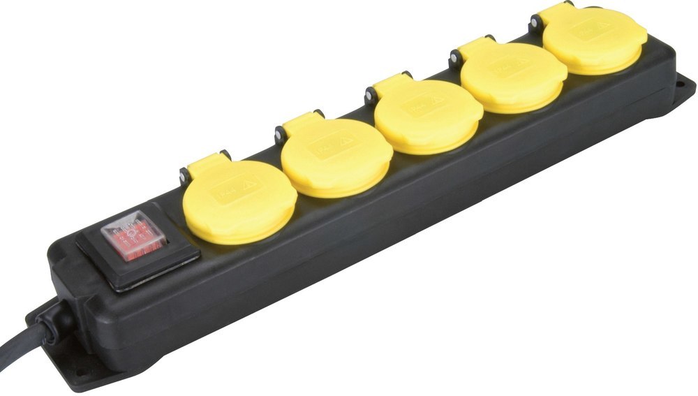 UNITEC Schuko-Steckdosenleiste 5-fach, I P44 Produktbild img1 L