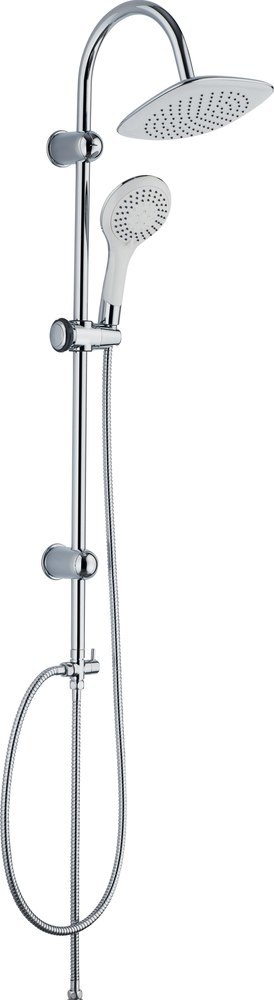 KIRCHHOFF Überkopf-Brauseset Teneriffa c hrom-weiß Produktbild img1 L