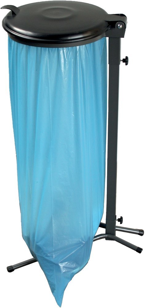 RENNER Müllsackständer 70-120 L grün m. K-decke l grau Produktbild img1 L