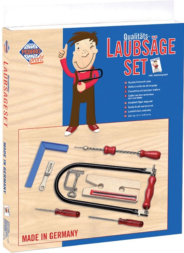 PETER BAUSCH Laubsägeset Type 101P 10tlg. Bausch Produktbild img1 L