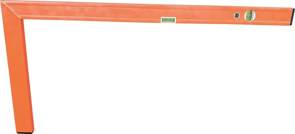 fortis Werkzeuge Bauwinkel 90°, 2 Libellen, Pulverbeschichtet 1mm/m, 80 x 40cm Produktbild img1 L