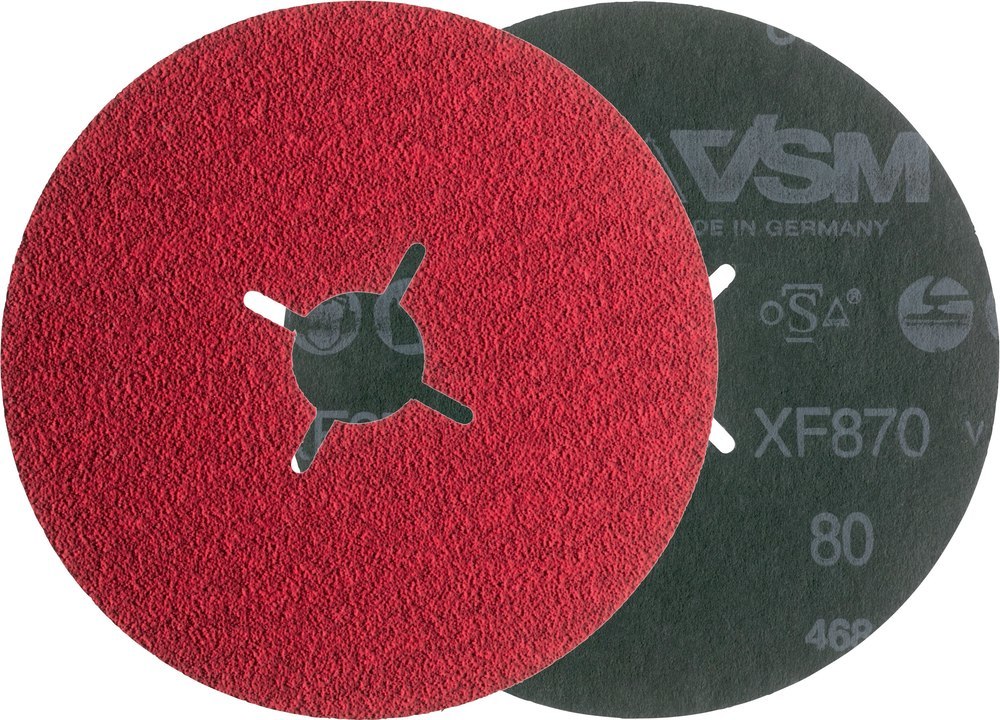 VSM Fiberschleifscheibe Keramik 180mm K36 Produktbild img1 L