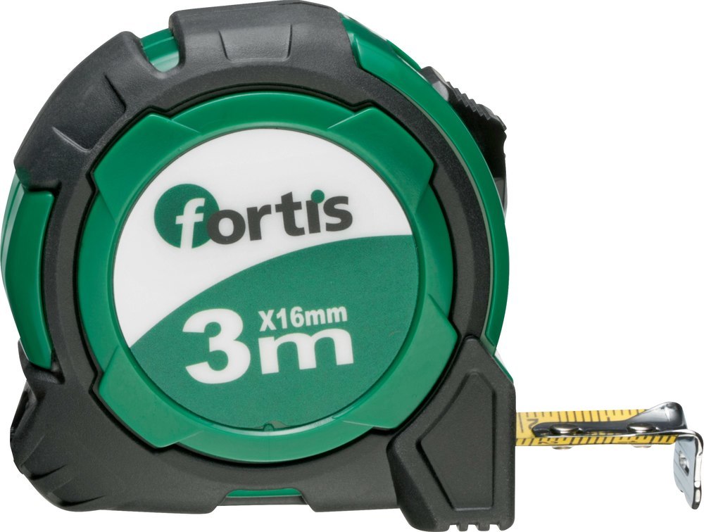 fortis Taschenbandmaß 3mx16 mm Produktbild img1 L