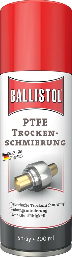 BALLISTOL PTFE-Spray Trockenschmierung 4 00ml Ballistol Produktbild img1 L