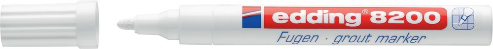 edding 8200 Fugenmarker 1er-Blister silbergrau Produktbild img1 L