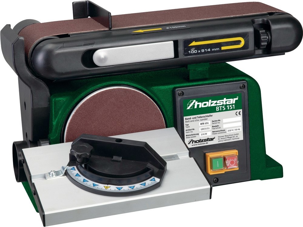 holzstar Band- und Tellerschleifer BTS 151 Produktbild img1 L