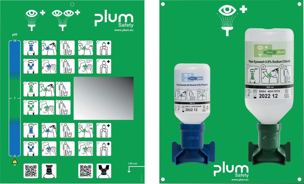 PLUM Augen-Notfallstation, 2Fl. (200ml,500ml) Produktbild img1 L