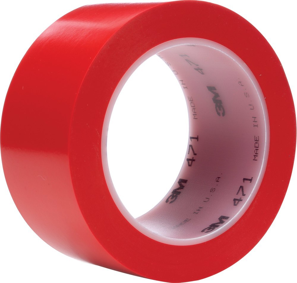 3M Weich-PVC-Klebeband 471F Rot, 25mm x 33m Produktbild img1 L