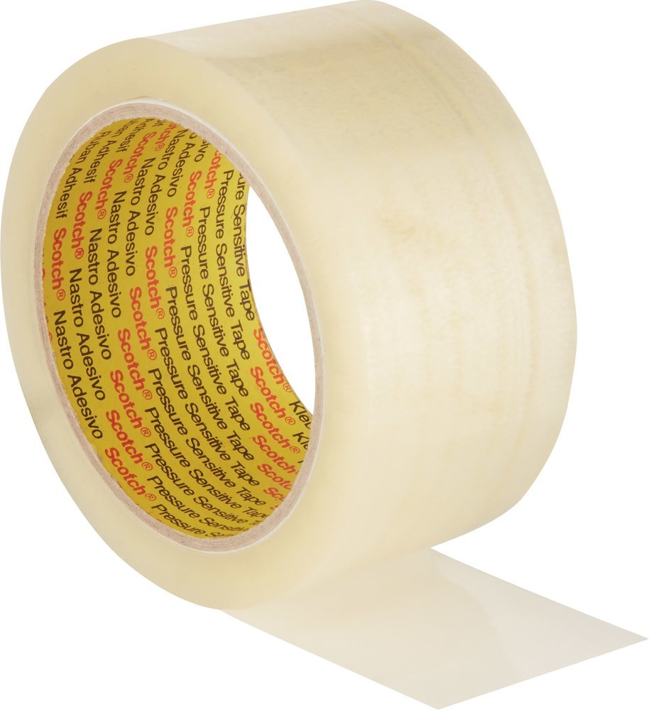 3M Verpackungsklebeband 371 Braun, 50mm X 66m Scotch Produktbild img1 L