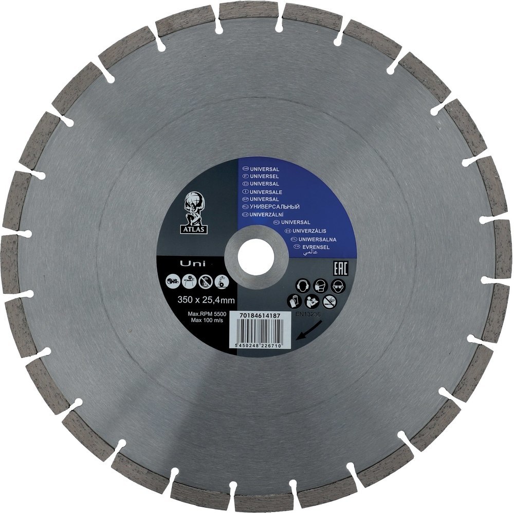 ATLAS Diamantblatt für TS Atlas Uni, 350 mm Produktbild img1 L