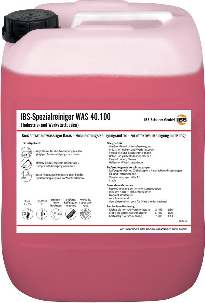 IBS Reiniger WAS 40.100 20L Kanister Produktbild img2 L