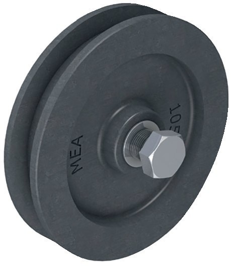 MEA Schiebetorrollen 330426 75mm, lose Produktbild img1 L