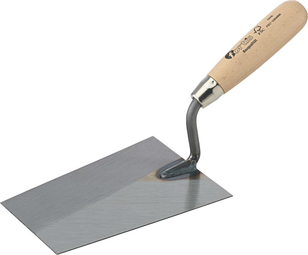 fortis Werkzeuge Tiroler Maurerkelle, gerader Hals, 180mm Produktbild img1 L