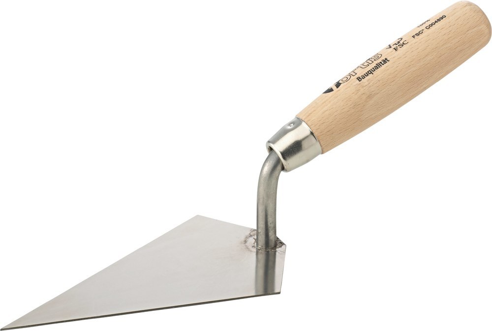 fortis Werkzeuge Hamburger Putzkelle, gerader Hals, rostfrei, 140mm Produktbild img1 L