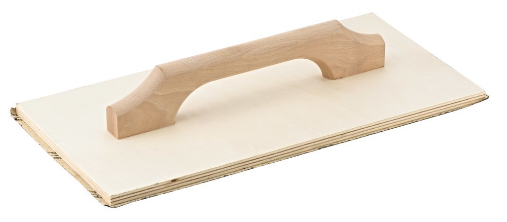 fortis Schleifbrett 480x240mm aus Holz, Körnung 16  Bau Produktbild img1 L