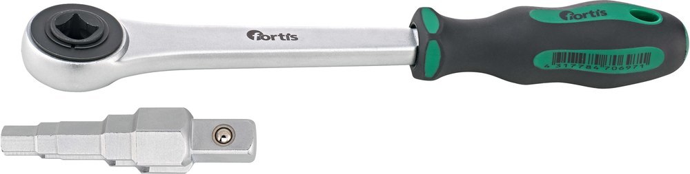 fortis Stufenschlüssel-Set 2tlg. Inkl. K narre 1/2" Produktbild img1 L