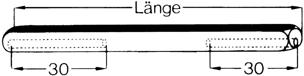 HS ROWE SCHEITTER, Vierkantstift, beidseitige exzentrische Bohrung Produktbild img1 L